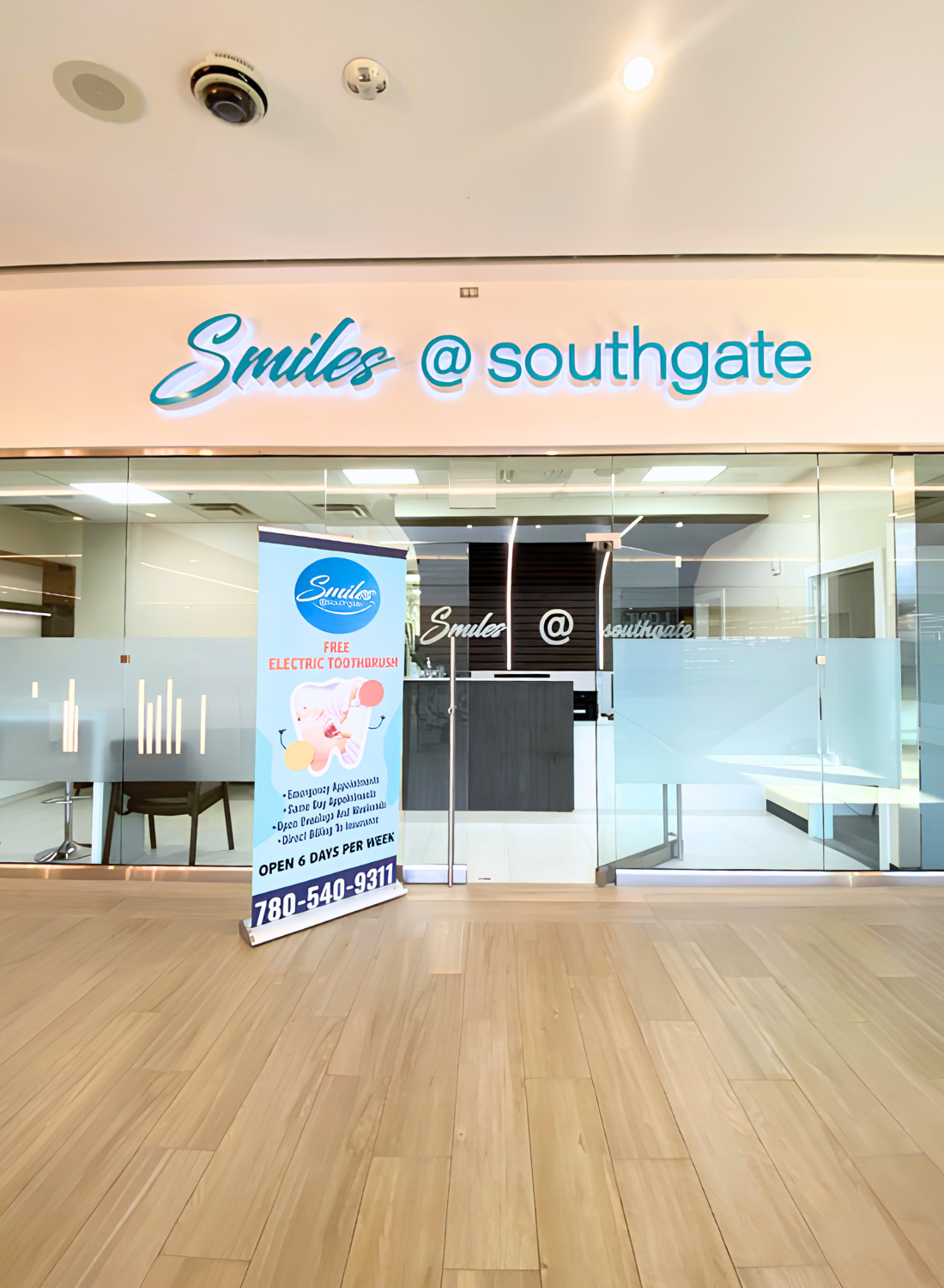 Smiles @ Southgate reception area